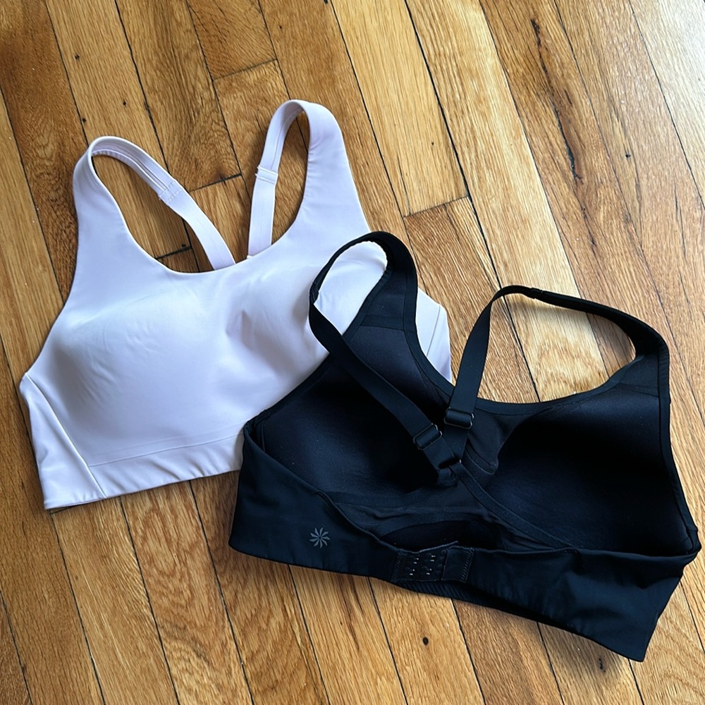 Bundle of athleta sports bras - 34 C
